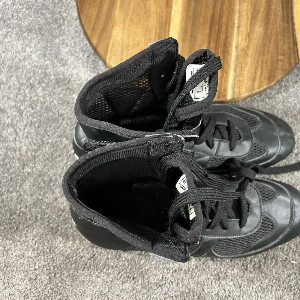 Title Boxing Speed-Flex Encore High-Top Men’s Size 8 Black Boxing Shoes Used